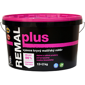 REMAL Plus vysoce kryvá barva na zeď, 13+2 kg REMAL Plus vysoce kryvá barva na zeď, 13+2 kg