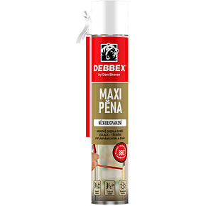 Den Braven Maxi trubičková nízkoexpanzní montážní pěna, 500 ml