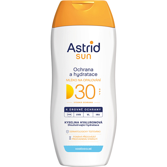 Astrid Sun OF 30 hydratační mléko na opalování, 200 ml