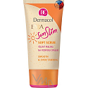 Dermacol Enja SunSlim Soft Scrub tělový peeling na podporu opálení 150 ml
