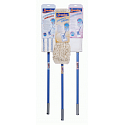Spontex Mop Cotton Wiper Profi plochý mop s teleskopickou tyčí 140cm