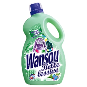 Wansou Belle Lessive Balsam & Delicate Aloe Vera tekutý prací prostředek 3 l