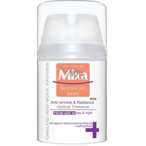Mixa Anti-Wrinkle & Radiance rozzařující péče proti vráskám od 30 let 50 ml