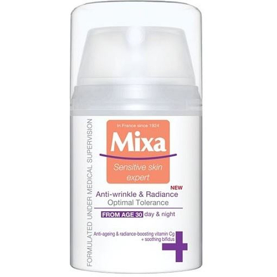 Mixa Anti-Wrinkle & Radiance rozzařující péče proti vráskám od 30 let 50 ml