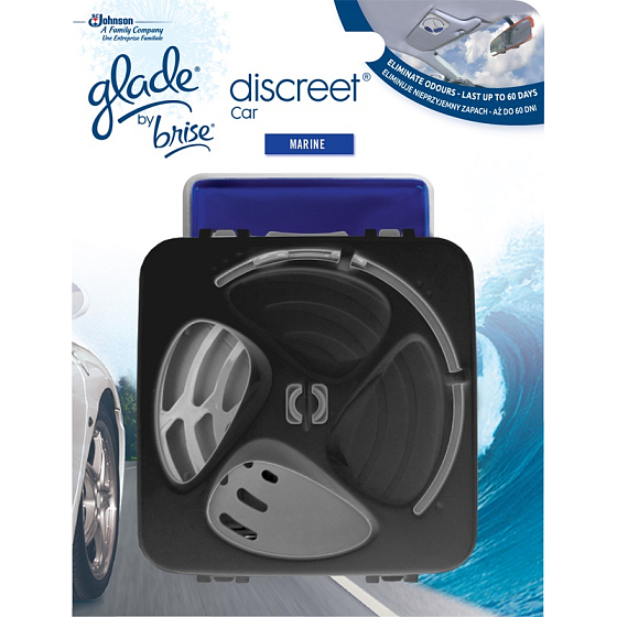 Glade Marine Discreet Car osvěžovač vzduchu do auta 12 g