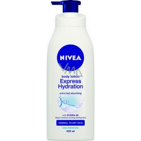 Nivea Express Hydration lehké tělové mléko normální až suchá pokožka 400 ml
