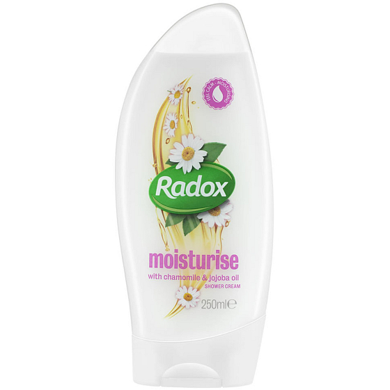 Radox Moisturise Chamomile & Jojoba Oil krémový sprchový gel 250 ml