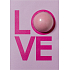 Bomb Cosmetics Love Card Šumivé přání s balistikem 40 g