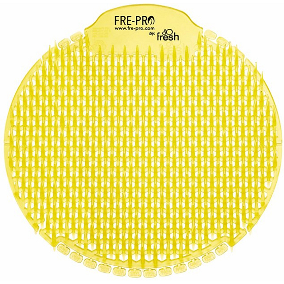 Fre Pro Slant Fresh Bloom vonné sítko do pisoáru transparentní 18 x 18 x 1,5 cm 81 g