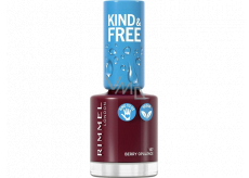 Rimmel London Kind & Free lak na nehty 157 Berry Opulence 8 ml