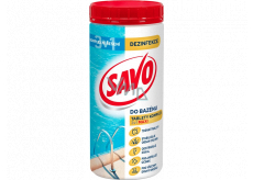 Savo Maxi 3v1 chlorové tablety komplex do bazénu dezinfekce 1,2 kg