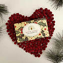 English Soap Zimní ovoce vánoční přírodní parfémované toaletní mýdlo s bambuckým máslem 190 g