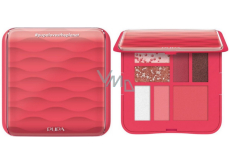 Pupa Coral Trousse make-up kazeta pro líčení očí a obličeje 003 Corallo 8 g