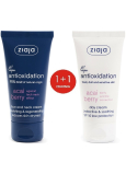 Ziaja Acai Berry SPF 10 ochranný, zklidňující denní pleťový krém 50 ml + Acai Berry vyživující regenerační krém na obličej a krk 50 ml, duopack