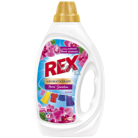 Rex Aromatherapy Floral Sensation Orchid Color gel na praní barevného prádla 54 dávek 2,45 l