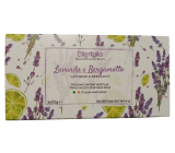 Iteritalia Levandule a bergamot rostlinné mýdlo 3 x 125 g, dárková sada