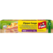 Fino Zipper Bags sáčky na zip mix velikostí, 25 kusů