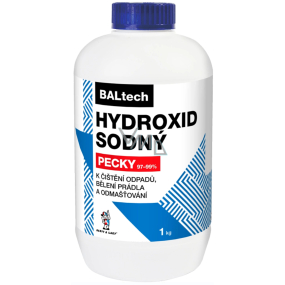 Baltech Hydroxid sodný k čištění odpadů, pecky 1 kg