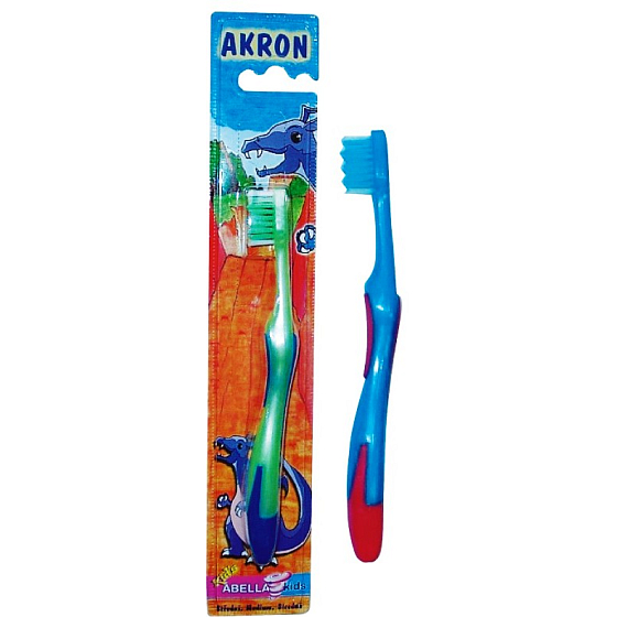 Abella Akron měkký zubní kartáček pro děti 1 kus F220