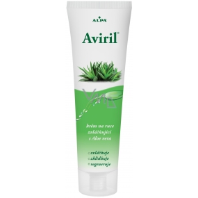 Alpa Aviril Aloe Vera zvláčňující krém na ruce 100 ml