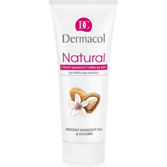 Dermacol Natural Výživný mandlový krém na ruce 100 ml