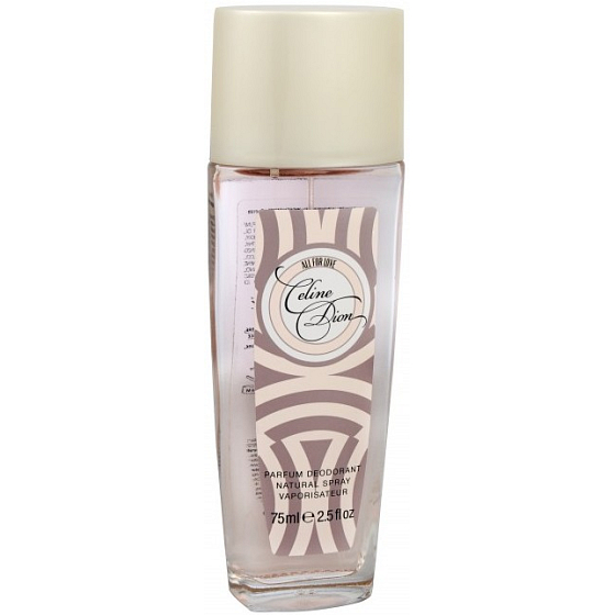 Celine Dion Signature All For Love parfémovaný deodorant sklo pro ženy 75 ml