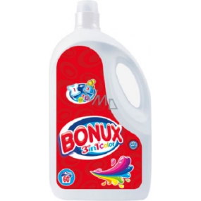 Bonux Color 3v1 tekutý prací gel na barevné prádlo 60 dávek 3,9 l