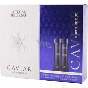 Alterna Caviar Replenishing Moisture kaviárový šampon na vlasy 250 ml + kondicionér na vlasy 250 ml, dárková sada pro suché a poškozené vlasy