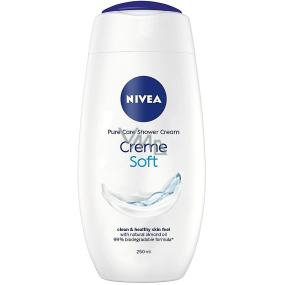 Nivea Creme Soft sprchový gel základní péče 250 ml