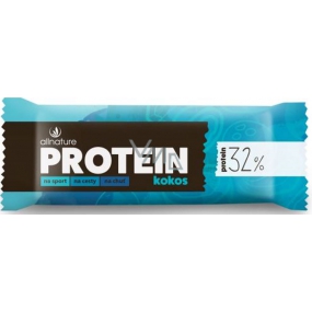 Allnature Proteinová tyčinka 32% Kokosová 35 g