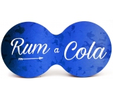 Nekupto Dvojtácek korkový podtácek Rum a cola 19 x 9,5 x 0,3 cm