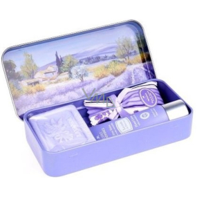 Esprit Provence Levandulový vonný pytlík 5 g + krém na ruce 30 ml + toaletní mýdlo 60 g, kosmetická sada