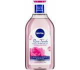 Nivea Rose Touch micelární voda s růžovou organickou vodou 400 ml