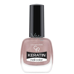 Golden Rose Keratin Nail Color lak na nehty 52 Copper Color 10,5 ml