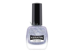 Golden Rose Keratin Nail Color Glitter lak na nehty 412 10,5 ml