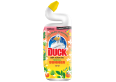 Duck Deep Action Gel Tropical Summer WC tekutý čistící přípravek 750 ml