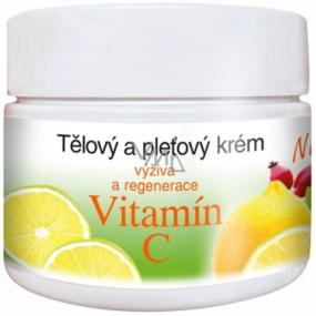 Bione Cosmetics Vitamin C regenerační tělový a pleťový krém 260 ml