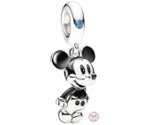 Charm Sterlingové stříbro 925 Disney myšák Mickey Mouse, přívěsek na náramek film