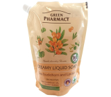 Green Pharmacy Rakytník a lípa tekuté mýdlo náhradní náplň 460 ml
