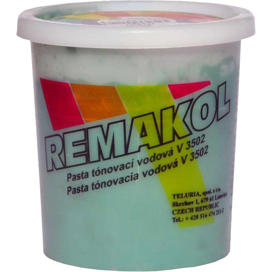 Remakol V3502 malířská tónovací barva, 0550 zelená, 250 g
