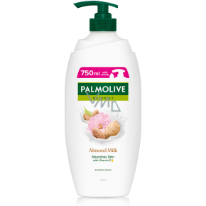 Palmolive Naturals sprchový gel Almond 750 ml s pumpičkou