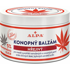 Alpa konopný balzám hřejivý, 250 ml