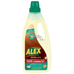 Alex 2v1 parkety a dřevo čistič a leštič 750 ml