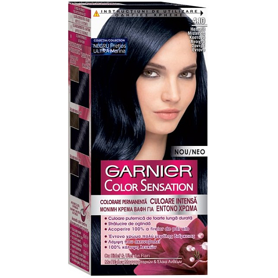 Garnier Color Sensation barva na vlasy 4.1 Electric Night