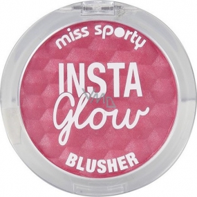 Miss Sporty Insta Glow Blusher tvářenka 004 Glowing Mauve 5 g