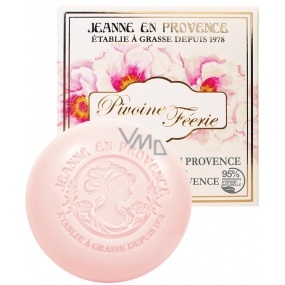 Jeanne en Provence Pivoine Féérie - Pivoňková víla tuhé toaletní mýdlo 100 g