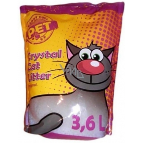 Silica Happy Cool Pet Original Stelivo vysoce absorpční ekologické silikonové pro kočky 3,6 l