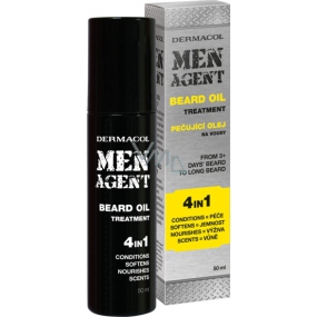 Dermacol Men Agent Beard Oil Treatment pečující olej na vousy 50 ml