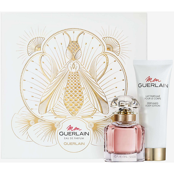 Guerlain Mon Guerlain parfémovaná voda pro ženy 30 ml + tělové mléko 75 ml, dárková sada