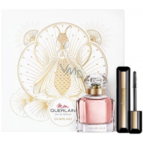 Guerlain Mon Guerlain parfémovaná voda pro ženy 50 ml + Cils D Enfer So Volume řasenka 01 Noir Black 8,5 ml, dárková sada